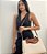Bolsa Média Duo Off-White e Marrom - Imagem 2