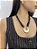 Colar Maxi Black com Medalha - Imagem 1