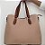Bolsa Grande Nude e Marrom - Imagem 4