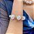 Pulseira Atemporal em Cristal Bombardeado - Imagem 1