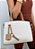 Bolsa Média Elegante Nude e Off White - Imagem 1