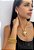 Colar Banhado com Pingente em Resina Nude - Imagem 2