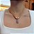 Colar Curto Nude com Gota em Ametista - Imagem 3