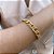 Conjunto Colar e Pulseira Elos Banhados - Imagem 4