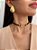Choker Black Couro Camurça - Imagem 1