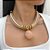 Maxi Colar Nude com Gota em Aventurina Laranja - Imagem 3