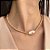 Colar em Cristais Nude e Pérola Central Estilo Boho - Imagem 2