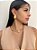 Colar em Cristais Nude e Pérola Central Estilo Boho - Imagem 3
