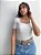 Cinto Nude Acinzentado PLUS SIZE e Pingente Coração - Imagem 2