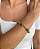 Pulseira Banhada com Esferas em Jade Verde - Imagem 2