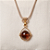 Colar Longo Nude Esfera Marrom - Imagem 3