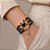 Pulseira Camurça Black e Fecho Imã - Imagem 3