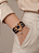 Pulseira Camurça Black e Fecho Imã - Imagem 1