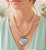 Maxi Colar Nude Abalone Redondo - Imagem 1