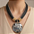 Maxi Abalone Preto Redondo - Imagem 1