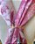 Colar Lenço Rosa G com Passante Banhado - Imagem 2