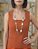 Colar Longo Cristais Marrom - Imagem 2