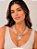 Maxi Colar Nude com Resina - Imagem 2