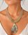 Maxi Colar Nude Gota Abalone - Imagem 1