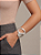 Bracelete Prateado Assimétrico - Imagem 2