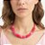 Colar Tubos Resina Pink - Imagem 1