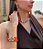 Conjunto Colar Brinco e Pulseira Coral - Imagem 1