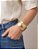 Bracelete Dourado Escovado - Imagem 1