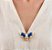Broche Libélula Azul - Imagem 1