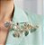Broche Ramo Flor Azul | 6cm - Imagem 1