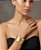 Bracelete Martelado Dourado - Imagem 3