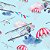 Papel de Parede Adesivo Infantil Balões e Aviões - Imagem 1