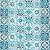 Papel de Parede Adesivo Azulejo Azul Claro - Imagem 1