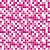 Papel de Parede Adesivo Pastilha Rosa e Branco - Imagem 1
