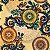 Papel de Parede Adesivo Casual Mandalas Coloridas - Imagem 1