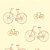 Papel de Parede Adesivo Casual Bicicletas - Imagem 1
