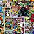 Papel de Parede Adesivo Quadrinhos Super-heróis Marvel Dc Colorido - Imagem 1