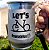 Caneca de alumínio @eunabike [Let's Ride] com cordão removível e com seu nome - Imagem 5