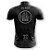Camisa de ciclismo masculina @eunabike [Black Edition] com seu nome - Imagem 3