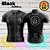 Camisa de ciclismo masculina @eunabike [Black Edition] com seu nome - Imagem 1