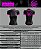 Camisa de ciclismo feminina @eunabike [Black Edition] com seu nome - Imagem 4