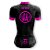 Camisa de ciclismo feminina @eunabike [Black Edition] com seu nome - Imagem 3
