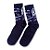 Meia de ciclismo masculina @eunabike [Black Edition] - Imagem 3