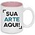 Caneca de Porcelana Interior Colorido 325ml - 0065 - Imagem 4
