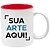 Caneca de Porcelana Interior Colorido 325ml - 0065 - Imagem 6