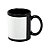 Caneca de Porcelana Preta 325ml Código - 0072 - Imagem 2