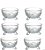 Jogo de 6 bowls Kondo em vidro 200ml D10xA6cm-TRANSPARENTE  L Hermitage - Imagem 1