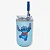 COPO NEO COM  CANUDO STITCH NAMORADOS – DISNEY - Imagem 1