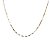 Corrente prata 925 banho ouro 18k elos Cartier 70cm - Imagem 1