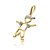 Pingente ouro 18k menino com zircônias - Imagem 1