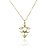 Pingente ouro 18k menina com 1 diamante - Imagem 1
